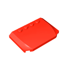 GOBRICKS GDS-1302 Wedge 4 x 6 x 2/3 Triple Curved - YWOBB