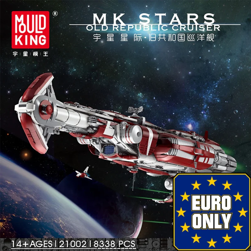 Mould King 21002 Old Republic Cruiser OVP EU Warehouse Version - YWOBB