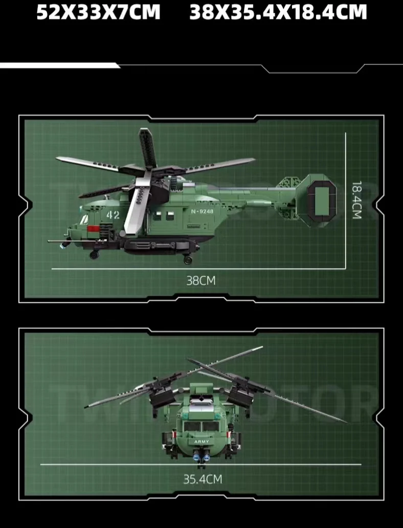 JIE STAR 58008 Twin-Rotor Helicopter - YWOBB