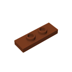 GOBRICKS GDS-1504 Modified 1 x 3 with 2 Studs - YWOBB