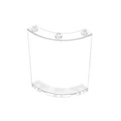 GOBRICKS GDS-774 Cylinder Quarter 4 x 4 x 6 - YWOBB