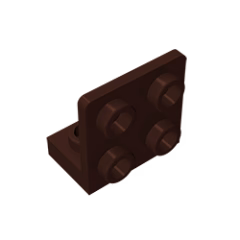 GOBRICKS GDS-642 Bracket 1 x 2 - 2 x 2 Inverted - YWOBB