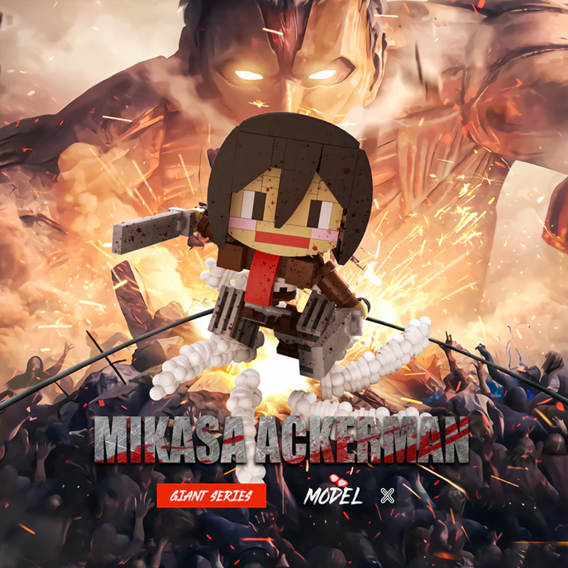 MOC C7758 Mikasa Ackerman Attack On Titan - YWOBB