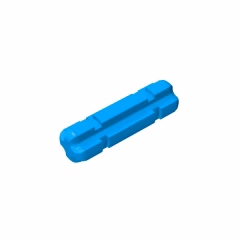 GOBRICKS GDS-580 Axle 2L Notched - YWOBB