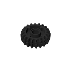 GOBRICKS GDS-1497 Gear 20 Tooth Double Bevel with Clutch on Both Sides - YWOBB