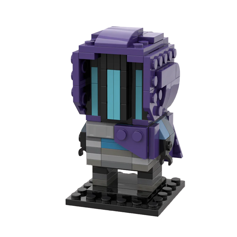 GOBRICKS MOC 121079 VALORANT Omen Brickheadz - YWOBB