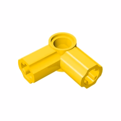 GOBRICKS GDS-921 Axle and Pin Connector Angled #6 - 90 degrees - YWOBB