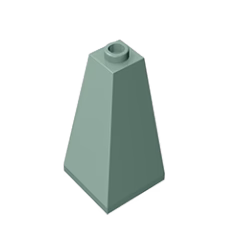 GOBRICKS GDS-733 Slope 75 2 x 2 x 3 Double Convex - YWOBB