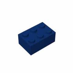 GOBRICKS GDS-541 Brick 2 x 3 - YWOBB