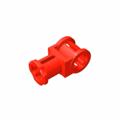 GOBRICKS GDS-931 Axle Connector with Axle Hole - YWOBB