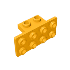 GOBRICKS GDS-639 Bracket 1 x 2 - 2 x 4 - YWOBB