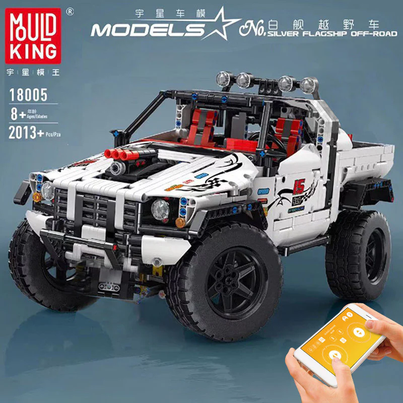 Mould King 18005 Sliver Flagship Off-road - YWOBB