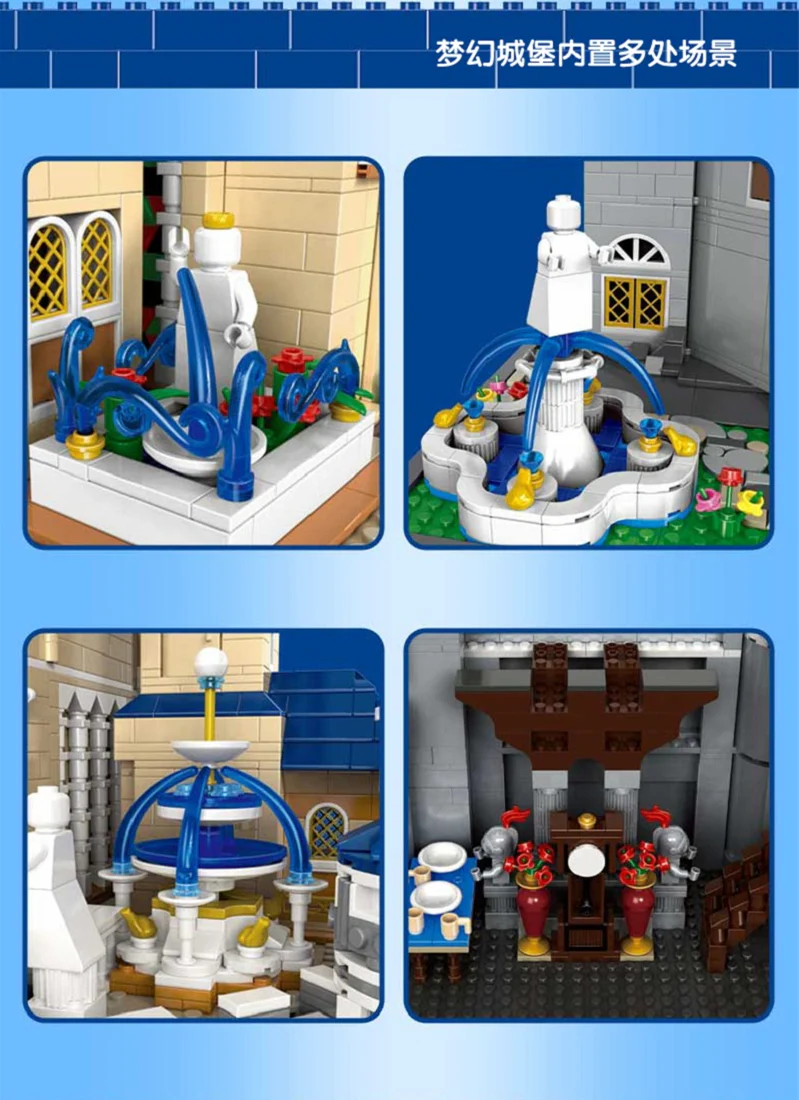 Mould King 13132 Disney Castle - YWOBB