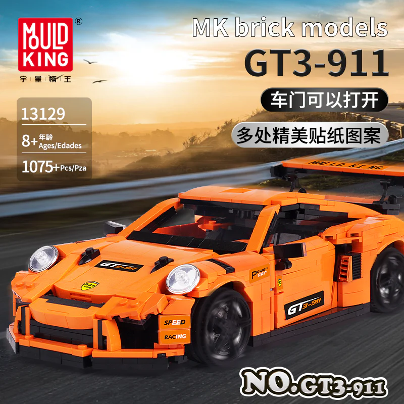Mould King 10001/13110/13129 The Racing Cars - YWOBB