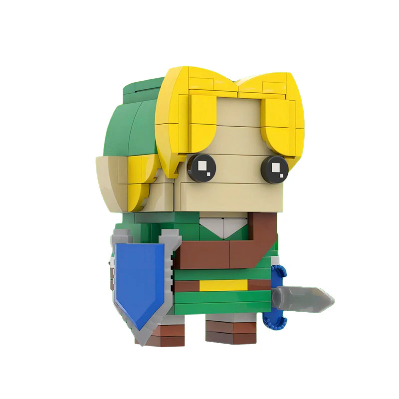 MOC 62351 Link (Ocarina of Time) Brickheadz - YWOBB