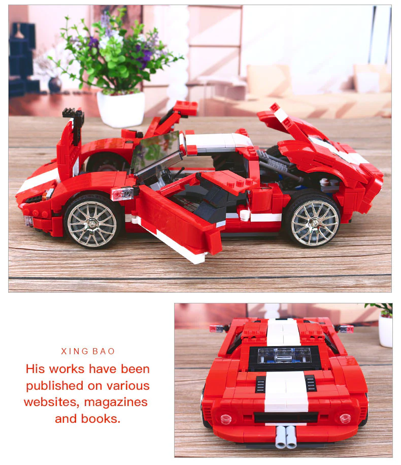 XINGBAO XB-03011 The Red Phantom Racing Car - YWOBB
