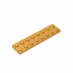GOBRICKS GDS-513 Plate 2 x 8 - YWOBB
