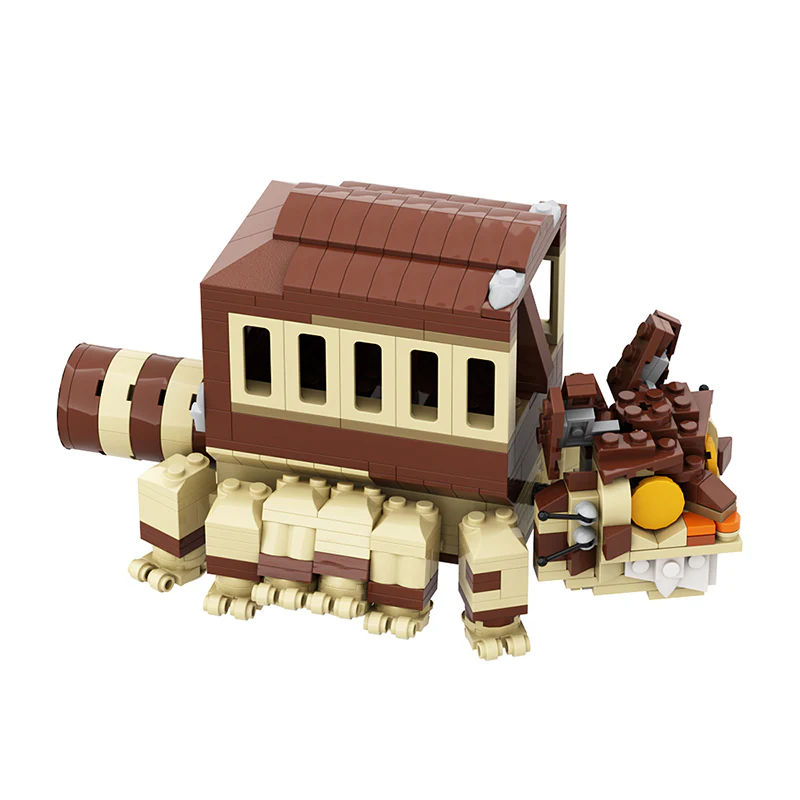 GOBRICKS MOC 142527 Totoro's Catbus - YWOBB