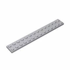 GOBRICKS GDS-516 Plate 2 x 14 - YWOBB