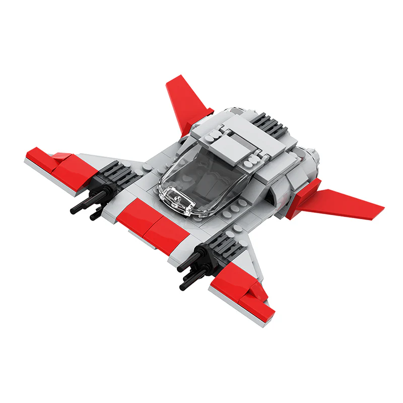 GOBRICKS MOC 140526 Mandalorian Season 3 Pirate Fighter - YWOBB