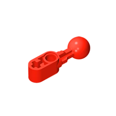 GOBRICKS GDS-1154 Modified Ball Joint Straight 1 x 2 - YWOBB