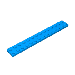 GOBRICKS GDS-516 Plate 2 x 14 - YWOBB