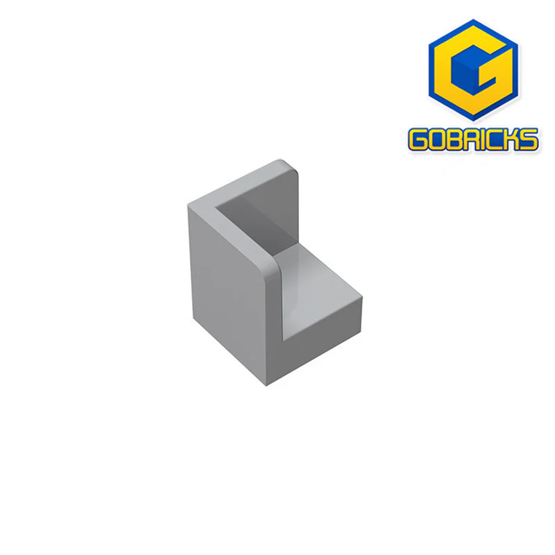 GOBRICKS GDS-1043 Panel 1 x 1 x 1 Corner - YWOBB