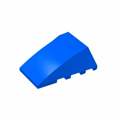 GOBRICKS GDS-730 Wedge 4 x 4 No Studs - YWOBB