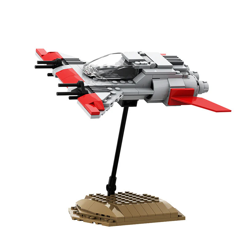 GOBRICKS MOC 140526 Mandalorian Season 3 Pirate Fighter - YWOBB