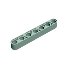 GOBRICKS GDS-665 Liftarm Thick 1 x 7 - YWOBB