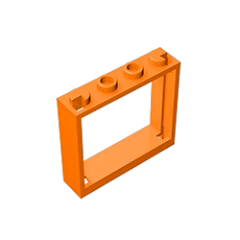 GOBRICKS GDS-780 Window 1 x 4 x 3 - No Shutter Tabs - YWOBB