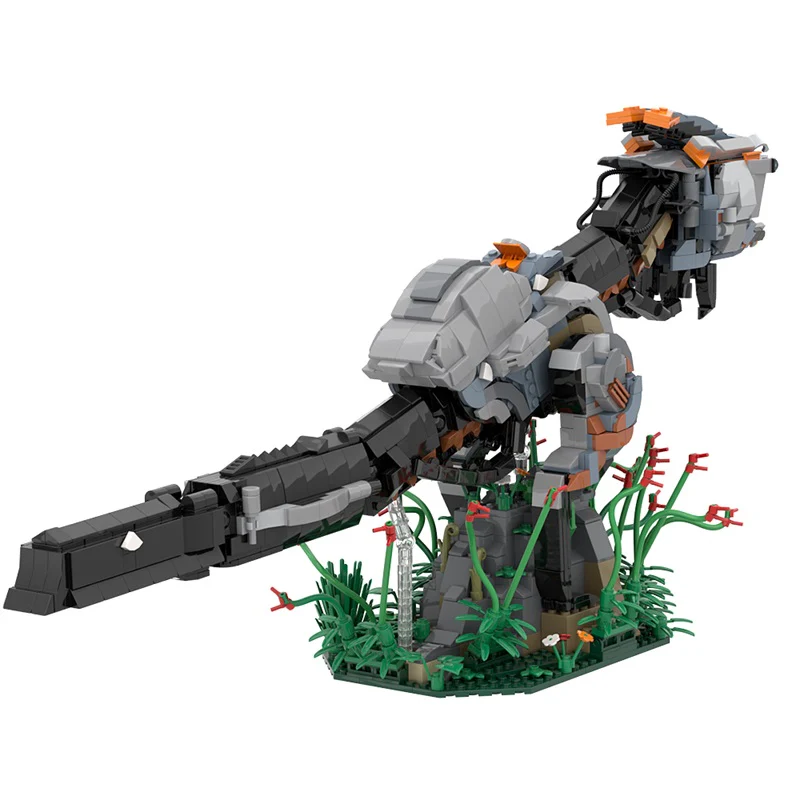 GOBRICKS MOC A1300Y01 Horizon Zero Dawn - Red Eyed Observer - YWOBB
