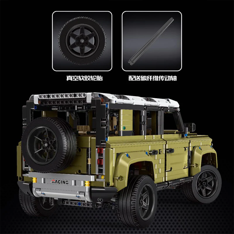 Mould King 13175 1:8 Lands Rovers Defender - YWOBB