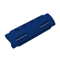 GOBRICKS GDS-1012 Panel Curved 11 x 3 with 10 Pin Holes through Panel Surface - YWOBB
