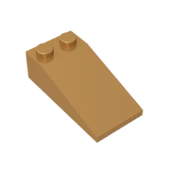 GOBRICKS GDS-775 Slope 18 4 x 2 - YWOBB