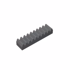 GOBRICKS GDS-1171 Gear Rack 1 x 4 - YWOBB