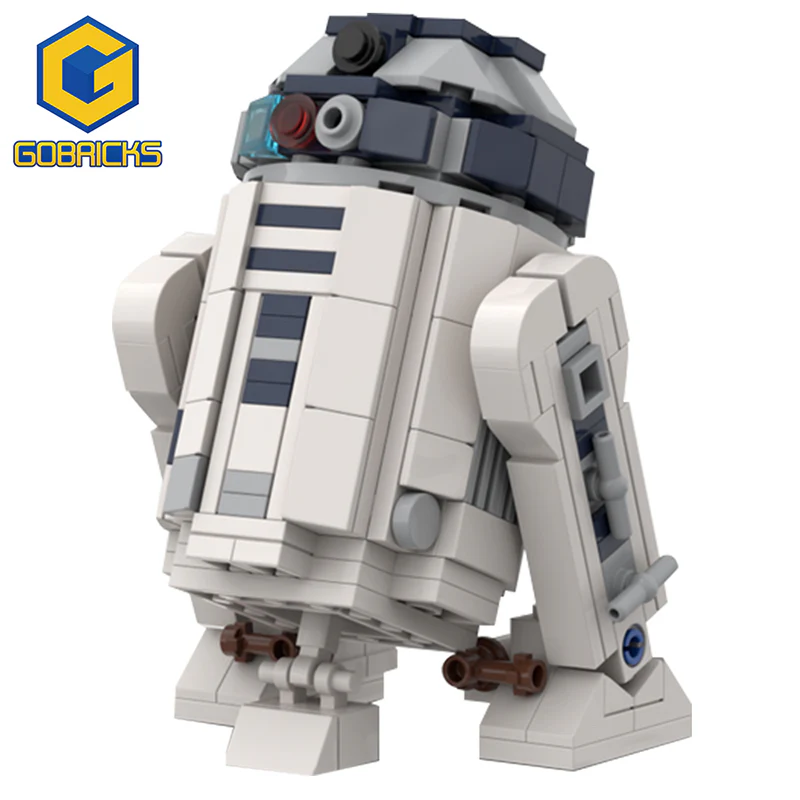 GOBRICKS MOC 6266 Mini UCS R2-D2 - YWOBB