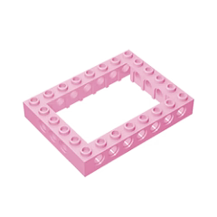 GOBRICKS GDS-974 Brick 6 x 8 Open Center - YWOBB