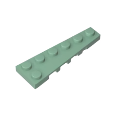 GOBRICKS GDS-2143 Wedge Plate 6 x 2 Right - YWOBB