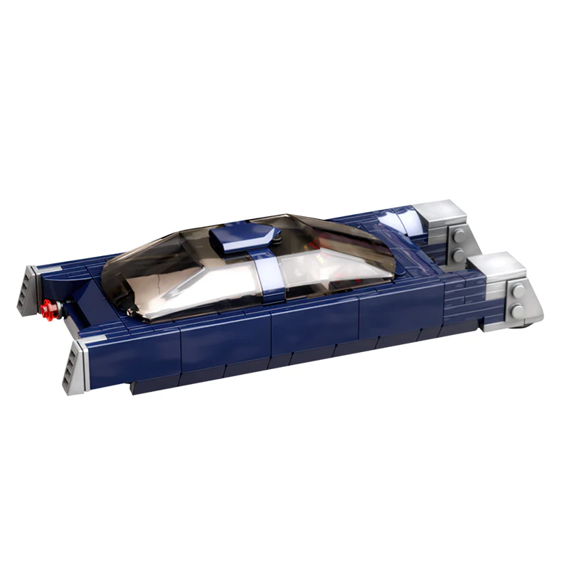GOBRICKS MOC 122725 PiXEL-DANs CORUSCANT SPEEDER - YWOBB