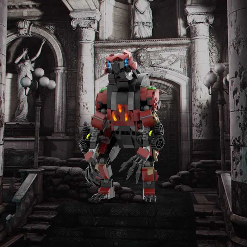 GOBRICKS MOC 184219 Fireclaw Horizon - YWOBB