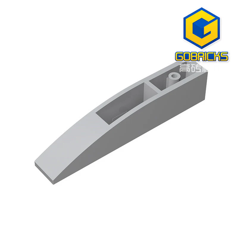 GOBRICKS GDS-739 Curved 6 x 1 Inverted - YWOBB