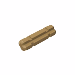 GOBRICKS GDS-580 Axle 2L Notched - YWOBB
