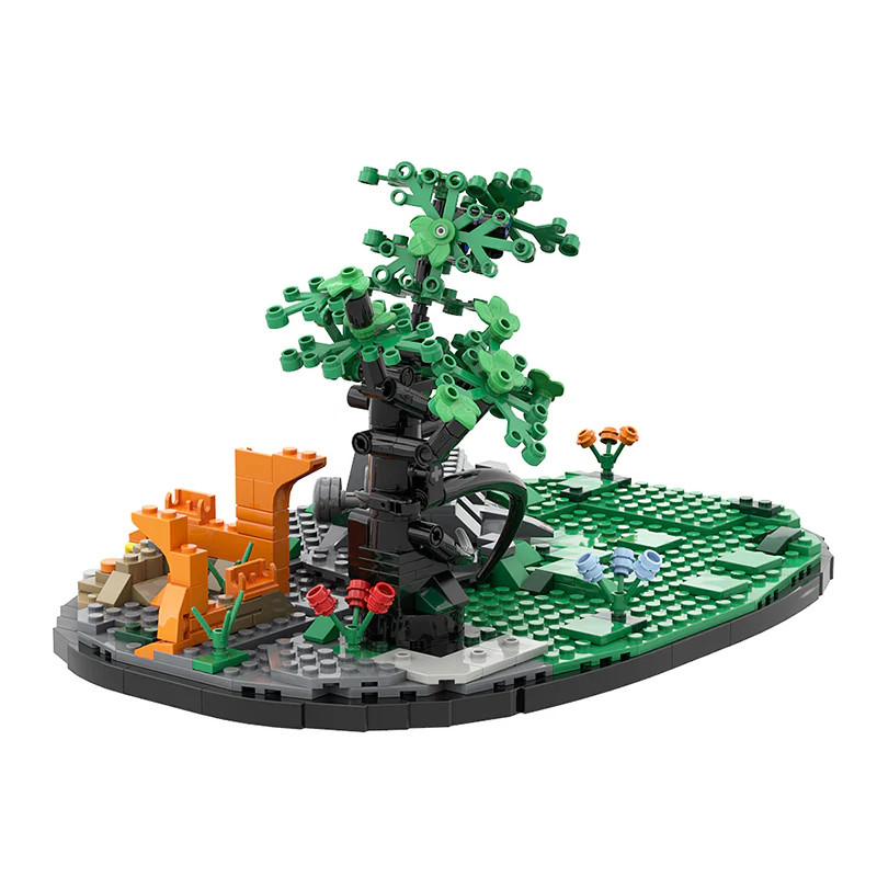 GOBRICKS MOC 136463 Thunderfang - Base - YWOBB