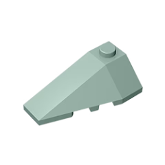 GOBRICKS GDS-755 Wedge 4 x 2 Triple Left - YWOBB