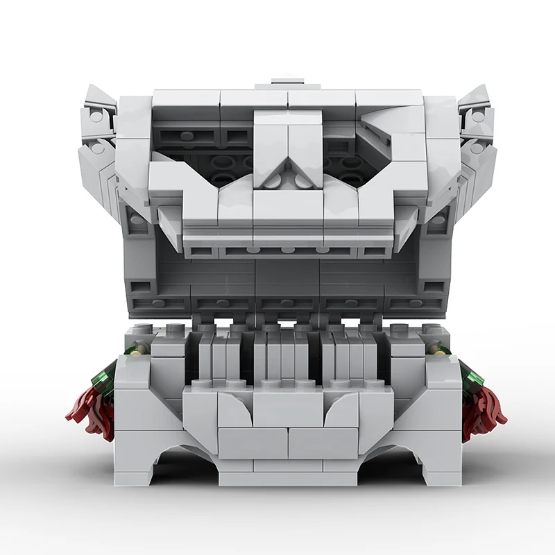 GOBRICKS MOC A0813 Zelda Skull Box (Design) - YWOBB