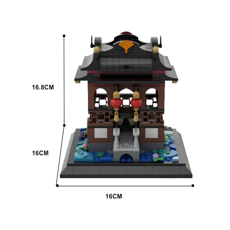 GOBRICKS MOC 122574 Tranquil Teatime - YWOBB
