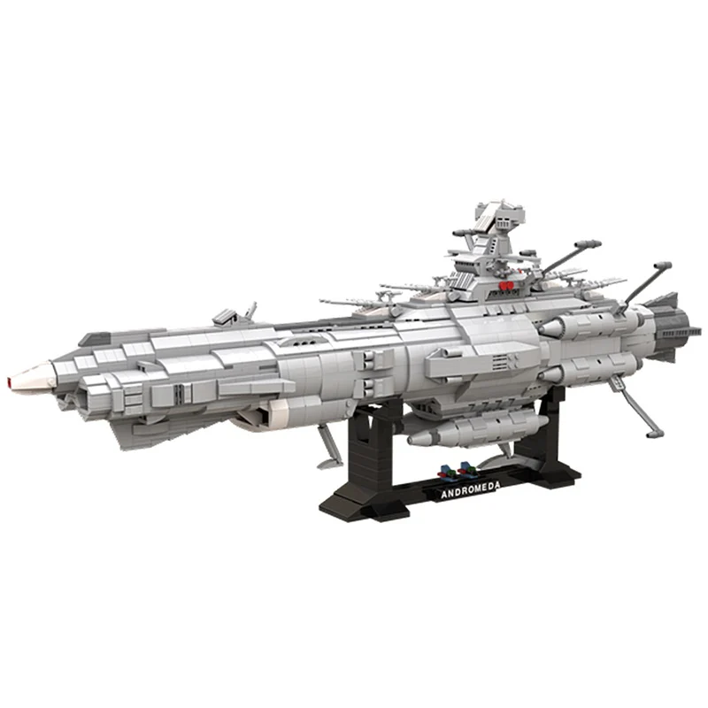 GOBRICKS MOC 83888 Space Battleship Andromeda 2199 (Star Blazers) - YWOBB