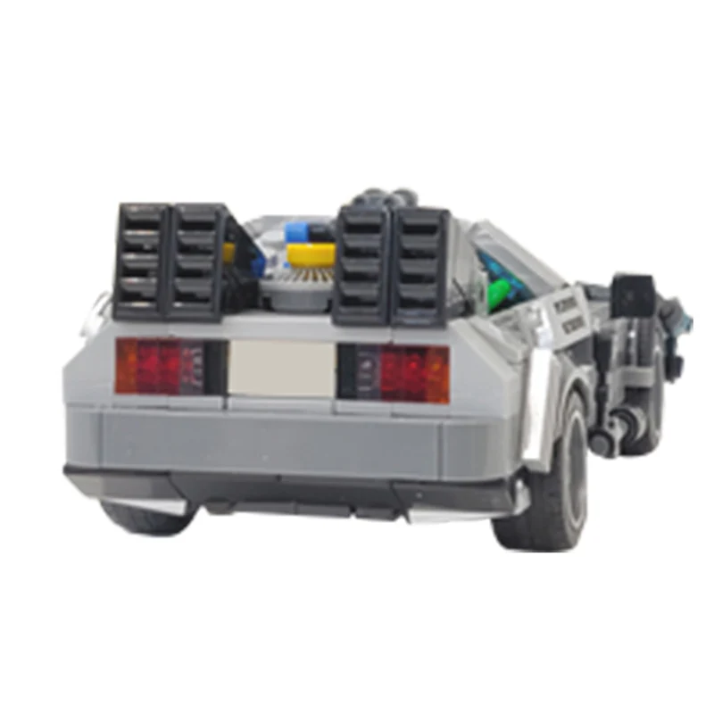 GOBRICKS MOC 108607 DeLorean Time Machine - YWOBB