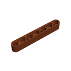 GOBRICKS GDS-665 Liftarm Thick 1 x 7 - YWOBB